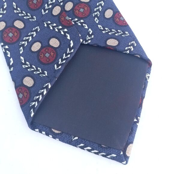 Vintage The Disney Store Hidden Mickey Neck Tie-100% Silk-Traditional-USA Made - Picture 3 of 7